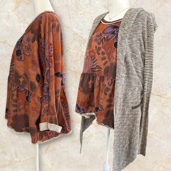 Anthropologie | Saturday Sunday Colleen Babydoll Sweatshirt - Picture 3 of 8